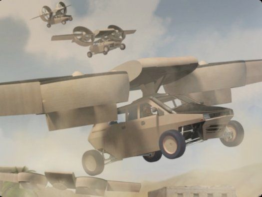 美悍马车有望飞上天 可变形为垂直升降军机